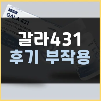 갈라431-후기