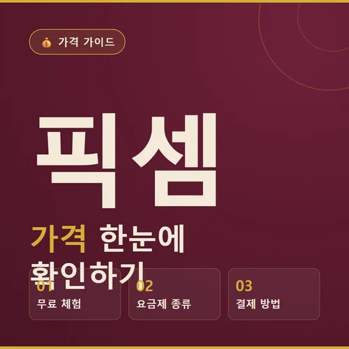 픽셈-가격