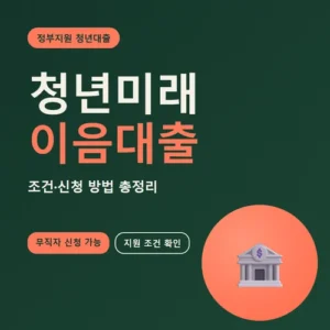 Read more about the article 청년미래이음대출 조건부터 무직 신청 가능 여부까지 총정리