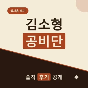 Read more about the article 김소형 공비단 후기와 3개월 복용 전후 변화 총정리