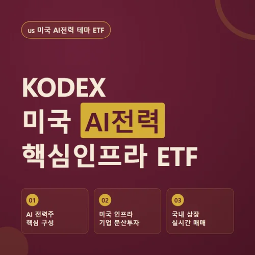 Read more about the article KODEX 미국AI전력핵심인프라 ETF 전망, 매수 전 꼭 봐야 할 것들