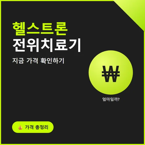 헬스트론 전위치료기-가격