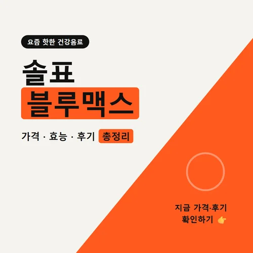 솔표 블루맥스-가격