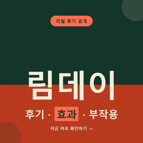 림데이-후기