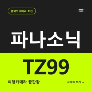 Read more about the article 파나소닉 TZ99 추천 이유와 최저가 비교 체크포인트