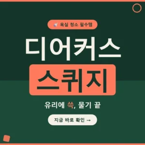 Read more about the article 디어커스 스퀴지 후기, 가격부터 공구 단점까지 체크포인트